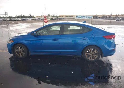 2018 Hyundai Elantra Sel из США, поврежденный, VIN 5NPD84LF0JH341470